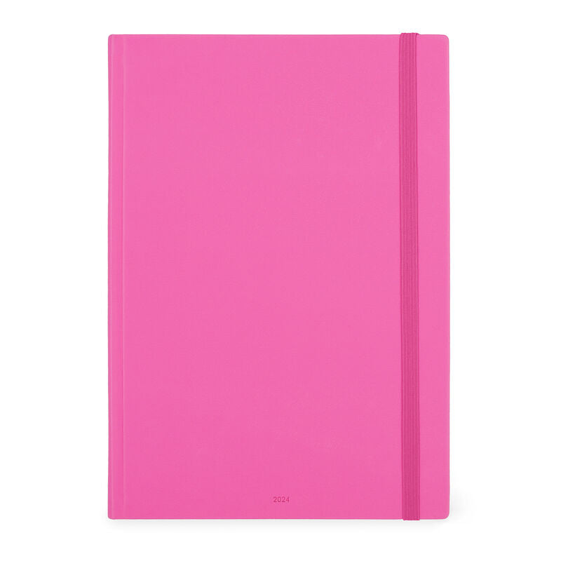 Stationery 2024 Diary | Legami 12 Month Maxi Daily Diary 2024 Bouganvillea by Weirs of Baggot Street