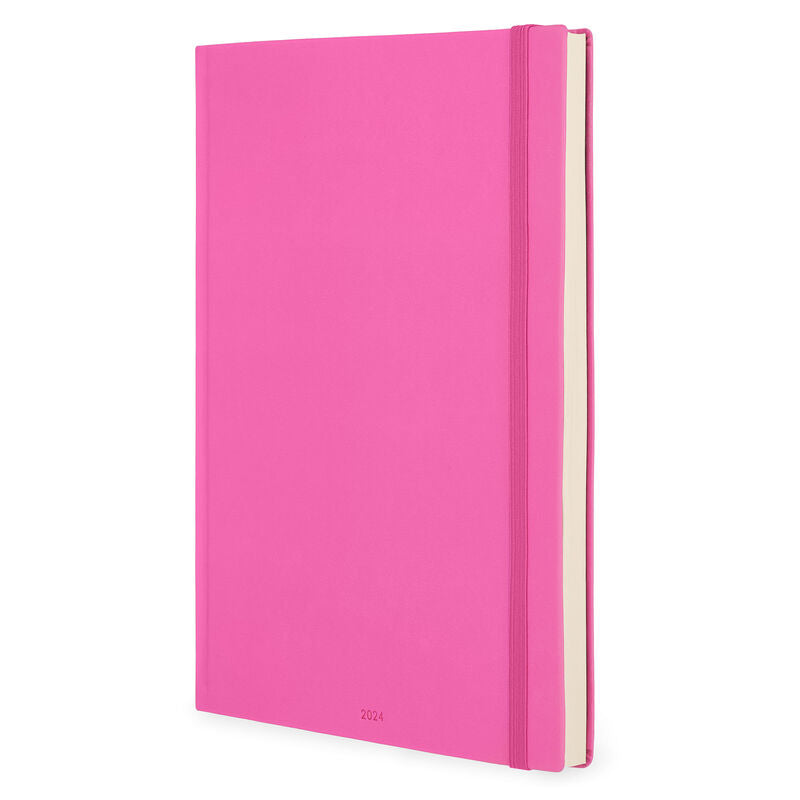 Stationery 2024 Diary | Legami 12 Month Maxi Daily Diary 2024 Bouganvillea by Weirs of Baggot Street