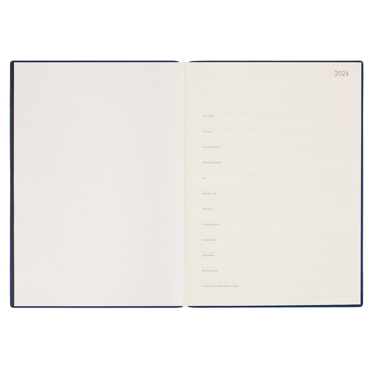 Stationery 2024 Diary | Legami 12 Month Maxi Daily Diary 2024 Galactic Blue by Weirs of Baggot Street