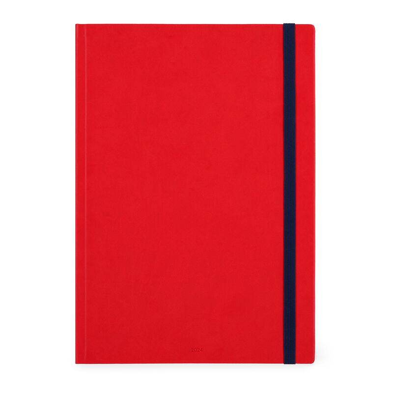 Stationery 2024 Diary | Legami 12 Month Maxi Daily Diary 2024 Red Passion by Weirs of Baggot Street