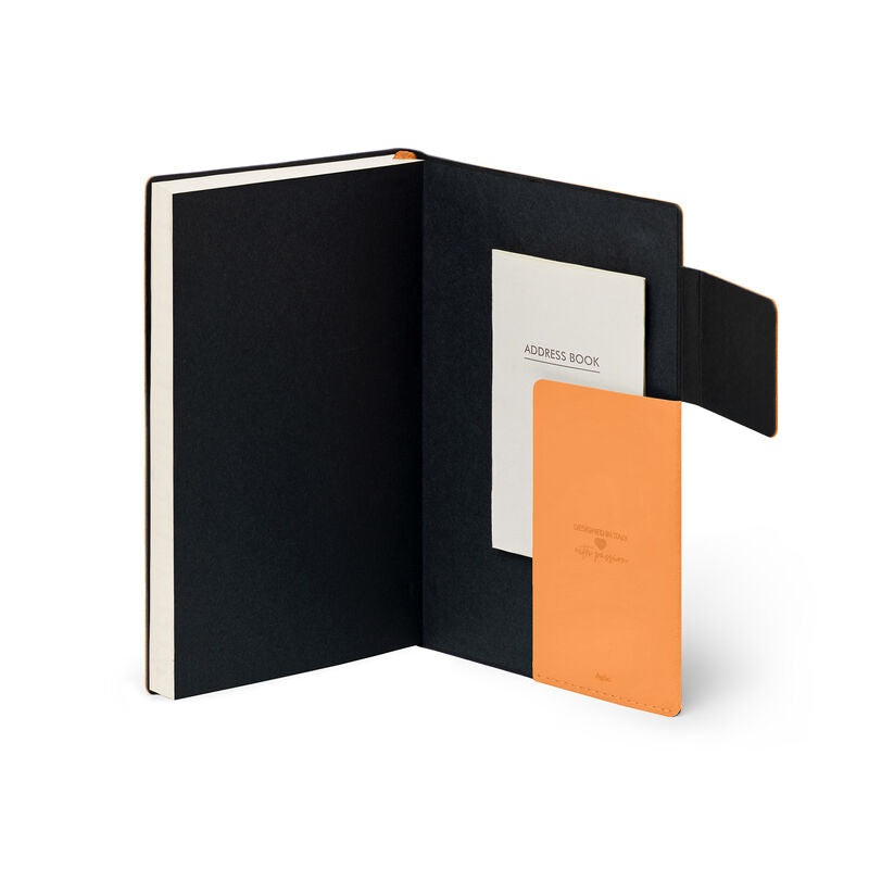 Stationery 2024 Diary | Legami 12 Month Medium Daily Diary 2024 Fresh Apricot by Weirs of Baggot Street