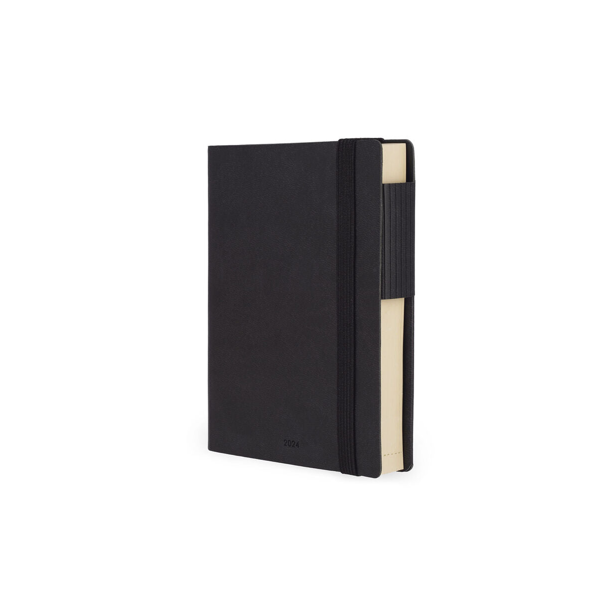 Stationery 2024 Diary | Legami 12 Month Small Daily Diary 2024 Black Onyx by Weirs of Baggot Street