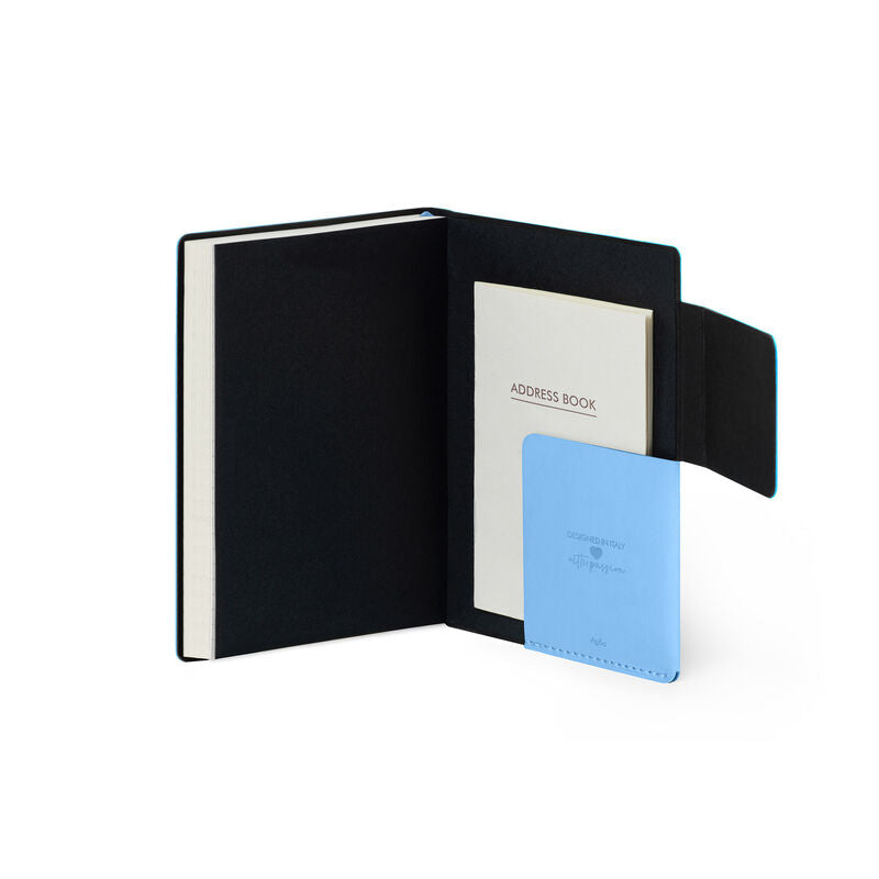Stationery 2024 Diary | Legami 12 Month Small Daily Diary 2024 Crystal Blue by Weirs of Baggot Street