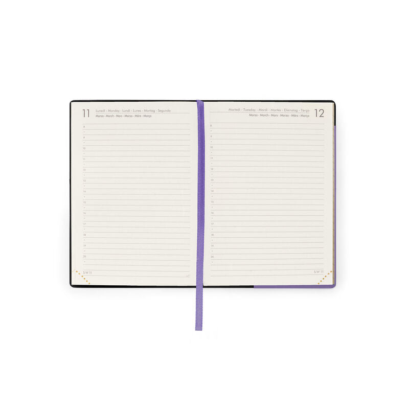 Stationery 2024 Diary | Legami 12 Month Small Daily Diary 2024 Lavender by Weirs of Baggot Street