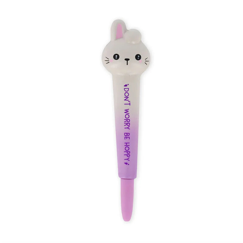 Stationery | Legami Squishy Gel Pen Bunny by Weirs of Baggot Street