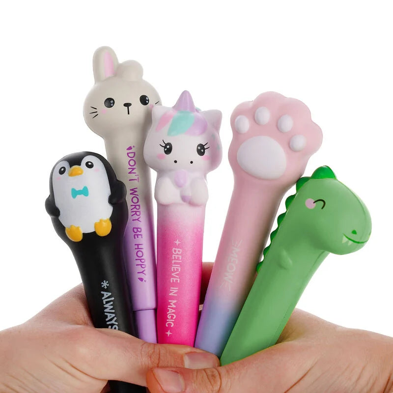 Stationery | Legami Squishy Gel Pen Kitty by Weirs of Baggot Street