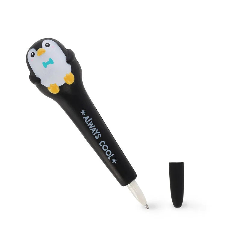 Stationery | Legami Squishy Gel Pen Penguin by Weirs of Baggot Street