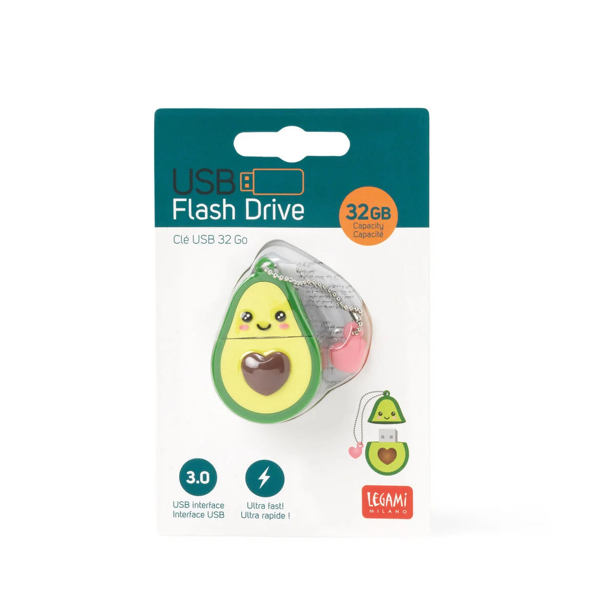 Legami 32 GB USB Flash Drive Avocado