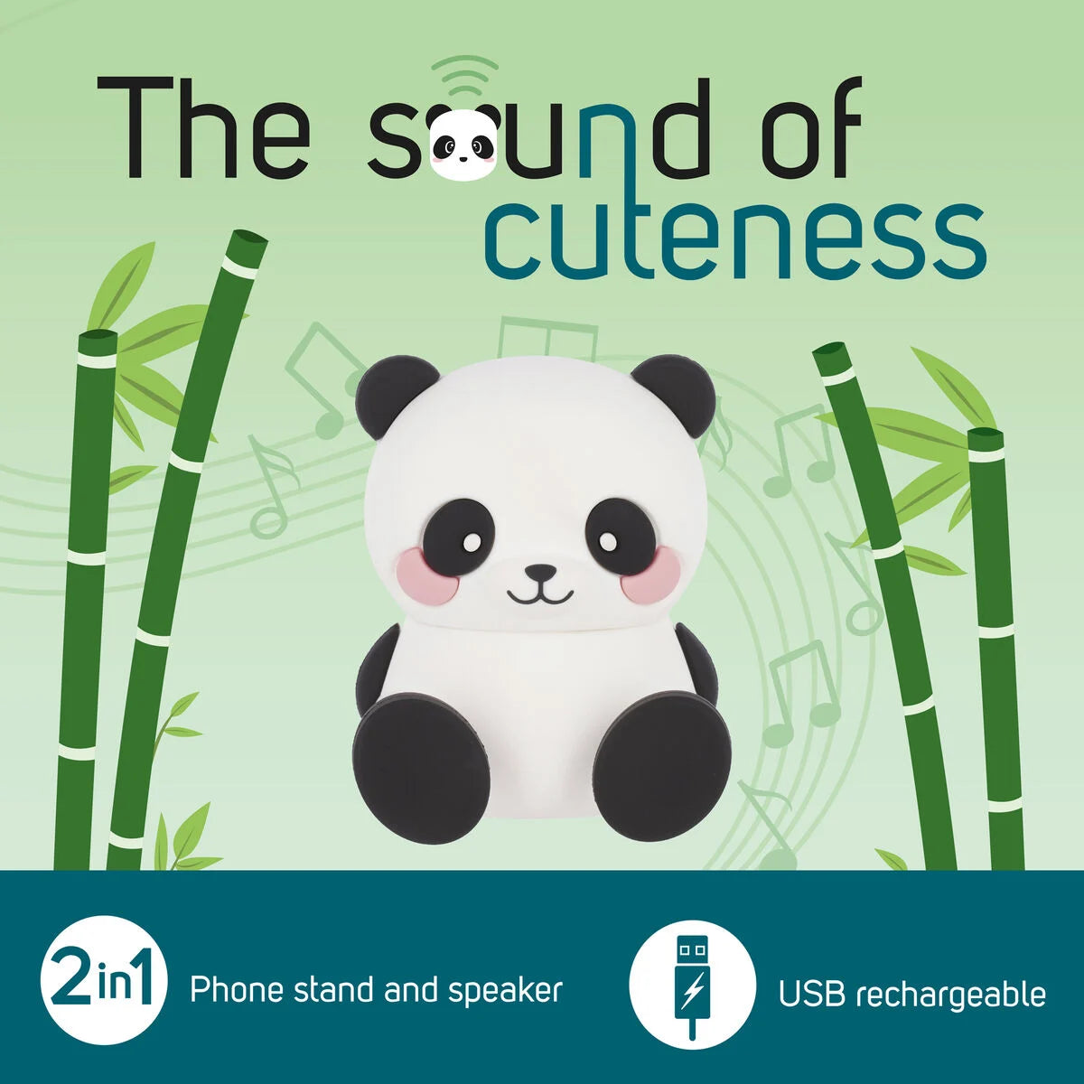 Legami Wireless Speaker With Stand Panda