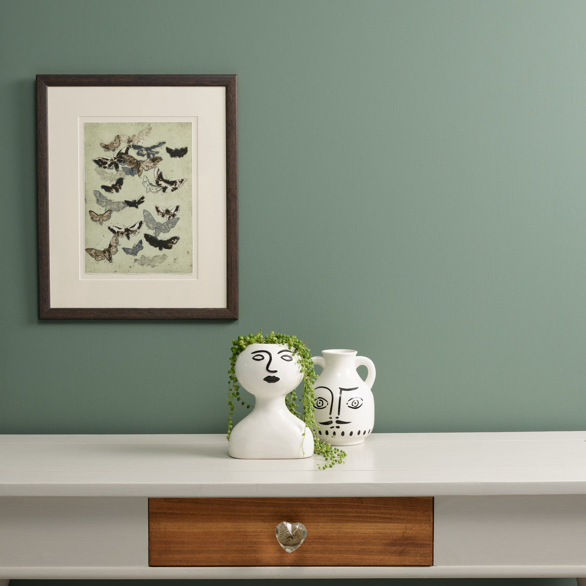 Steaming Green - Peel and Stick Paint Sample
