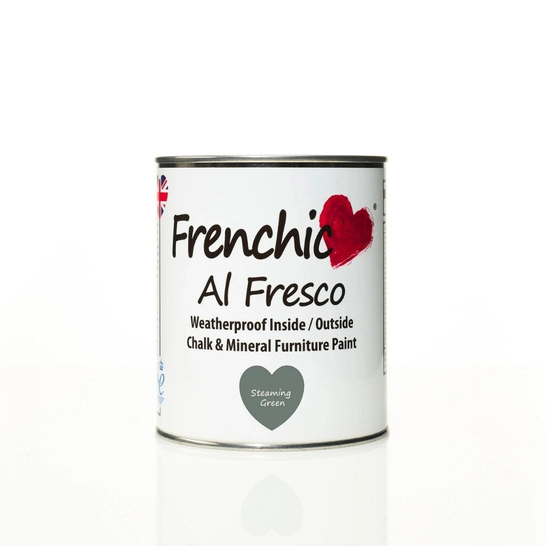 Steaming Green Frenchic Paint Al Fresco Inside _ Outside Range by Weirs of Baggot Street Irelands Largest and most Trusted Stockist of Frenchic Paint. Shop online for Nationwide and Same Day Dublin Delivery