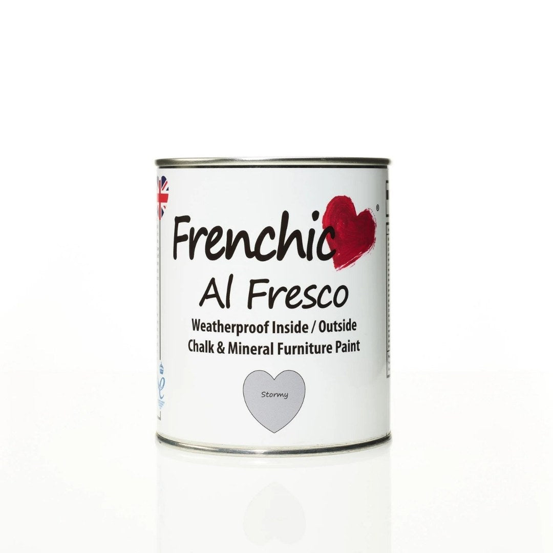 Stormy Frenchic Paint Al Fresco Inside _ Outside Range by Weirs of Baggot Street Irelands Largest and most Trusted Stockist of Frenchic Paint. Shop online for Nationwide and Same Day Dublin Delivery