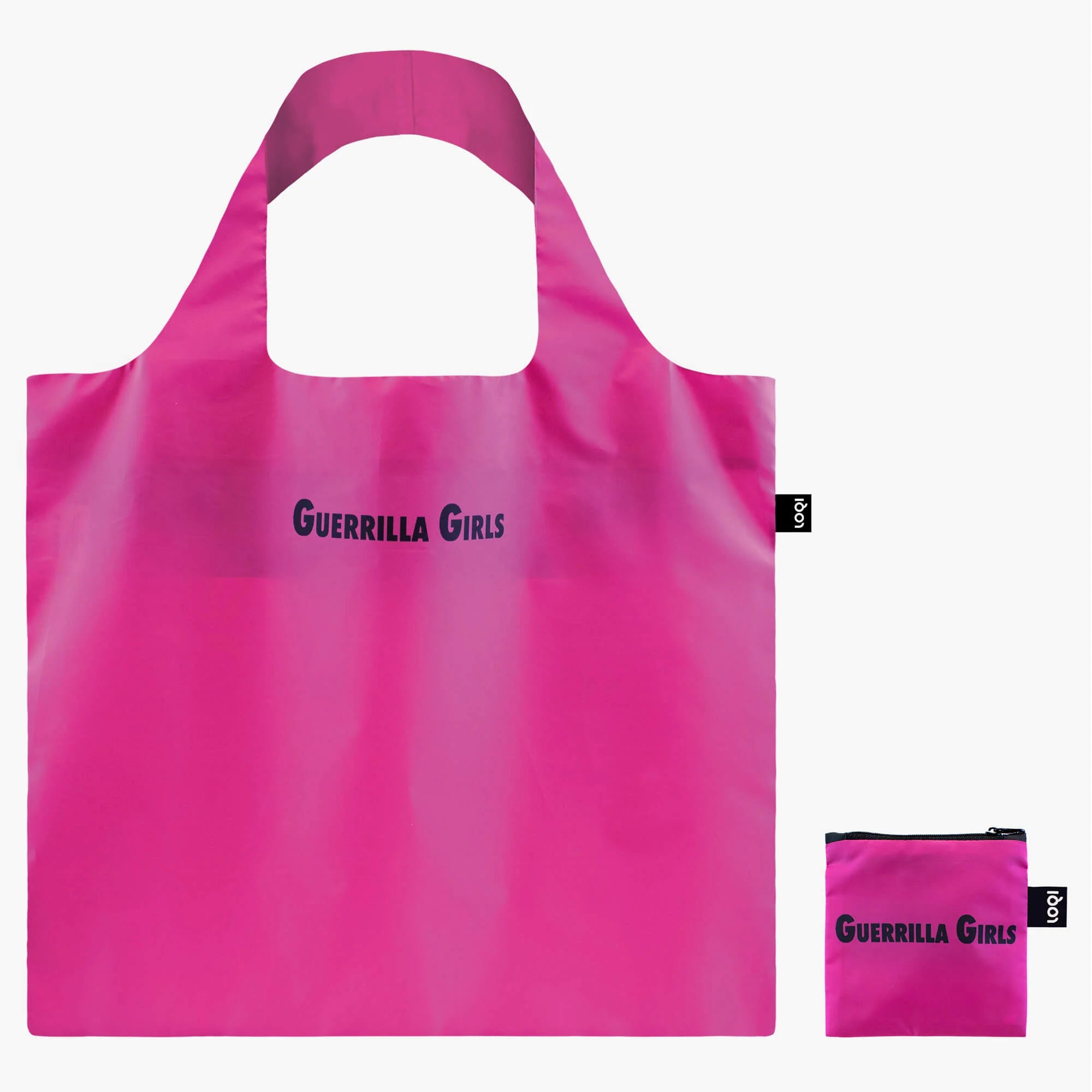 Sustainable Living Loqi Guerrilla Girls Artist Recycled Bag by Weirs of Baggot Street