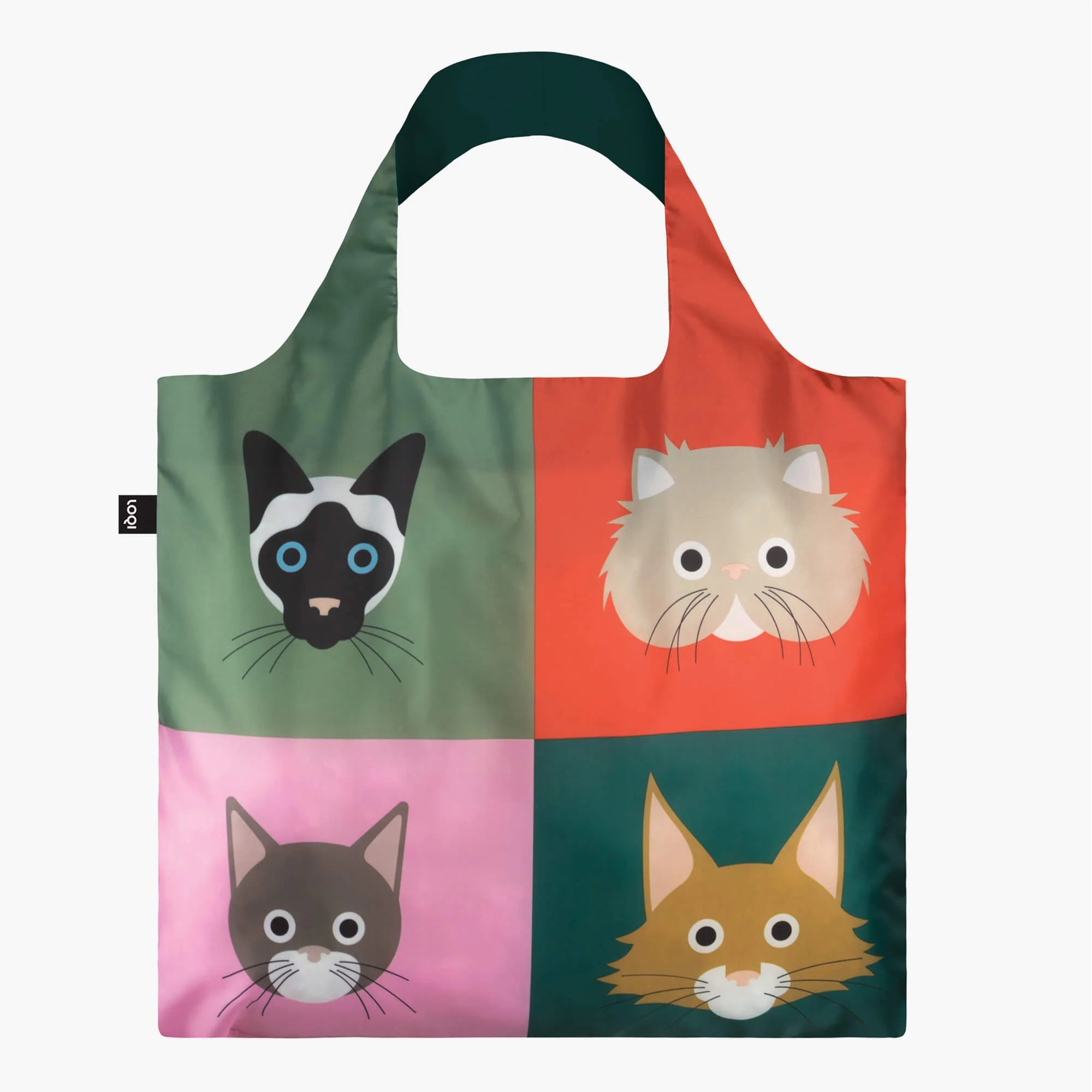 Sustainable Living Loqi Stephen Cheetham Cats Recycled Bag by Weirs of Baggot Street