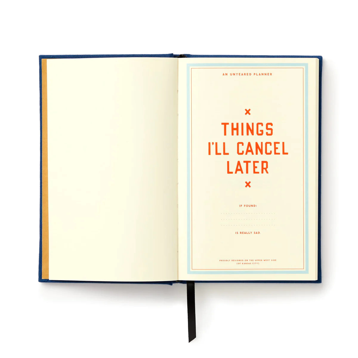 Brilliant Books | Things I'll Cancel Later Undated Mini Planner by Brass Monkey by Weirs of Baggot Street