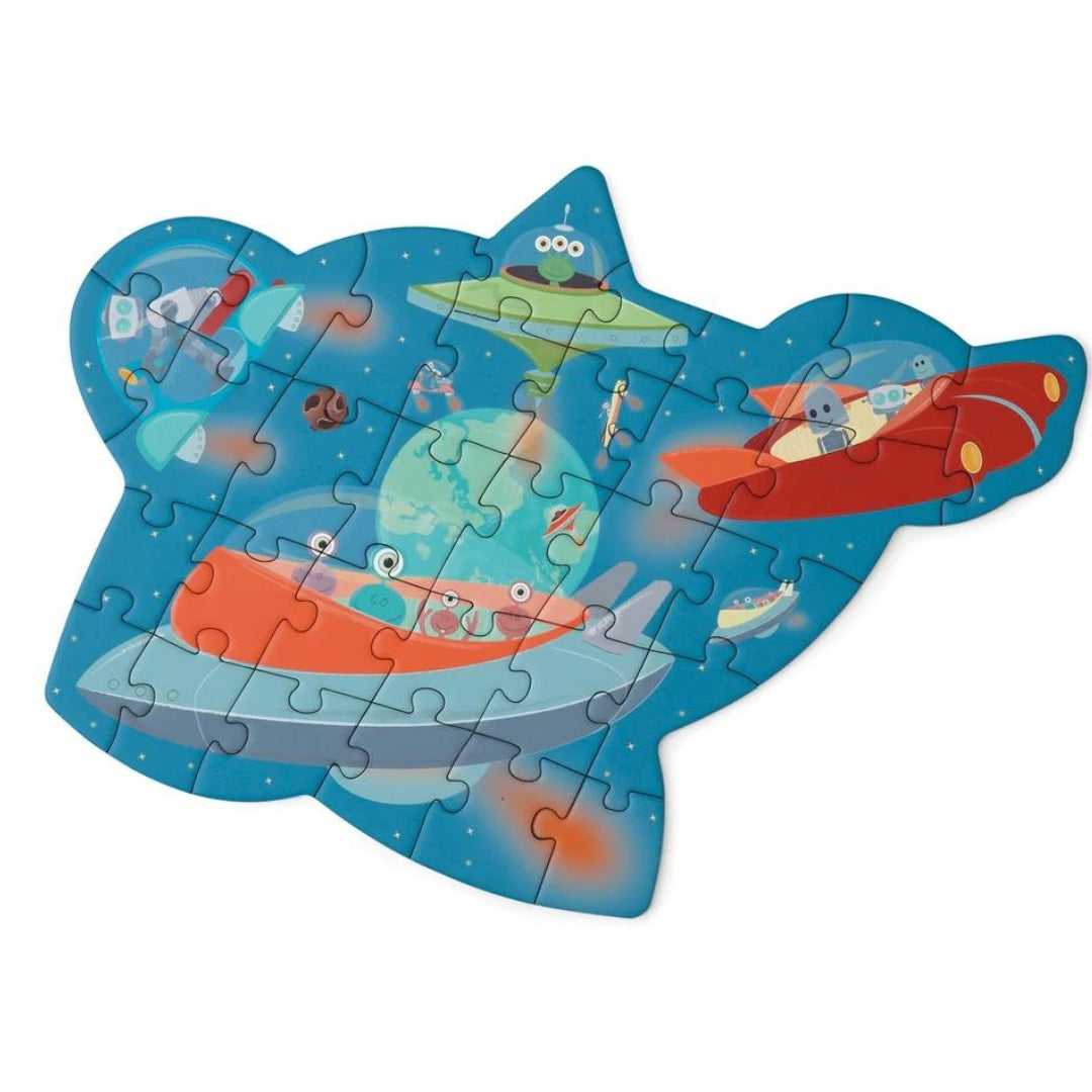 Toys Games and Puzzles Scratch Compact Contour Puzzle: Space by Weirs of Baggot Street