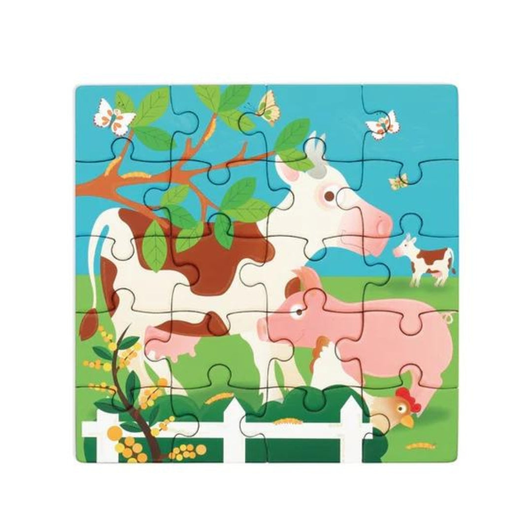 Toys Games and Puzzles Scratch Magnetic Puzzle Book: Farm by Weirs of Baggot Street