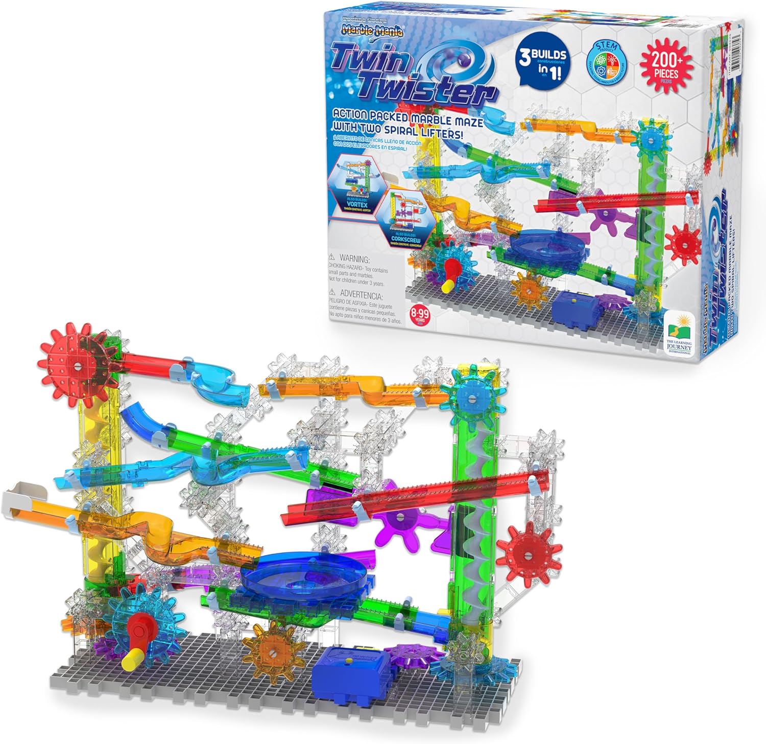 Toys Games and Puzzles Techno Gears Marble Mania Twin Twister by Weirs of Baggot Street