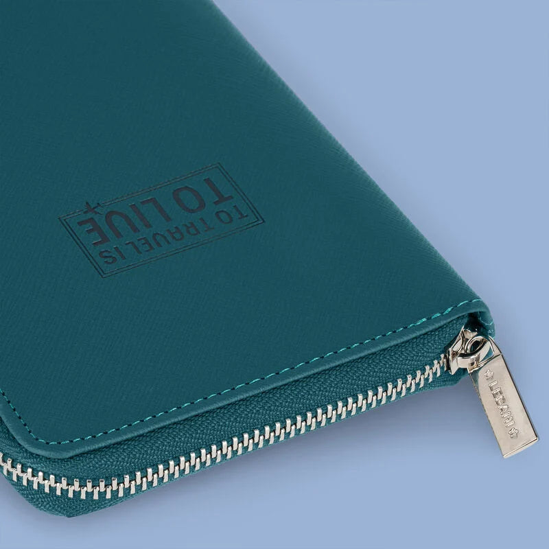 Legami Travel Organiser Petrol Blue