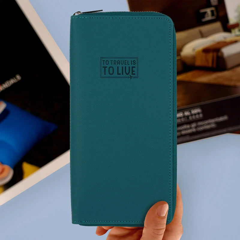 Legami Travel Organiser Petrol Blue