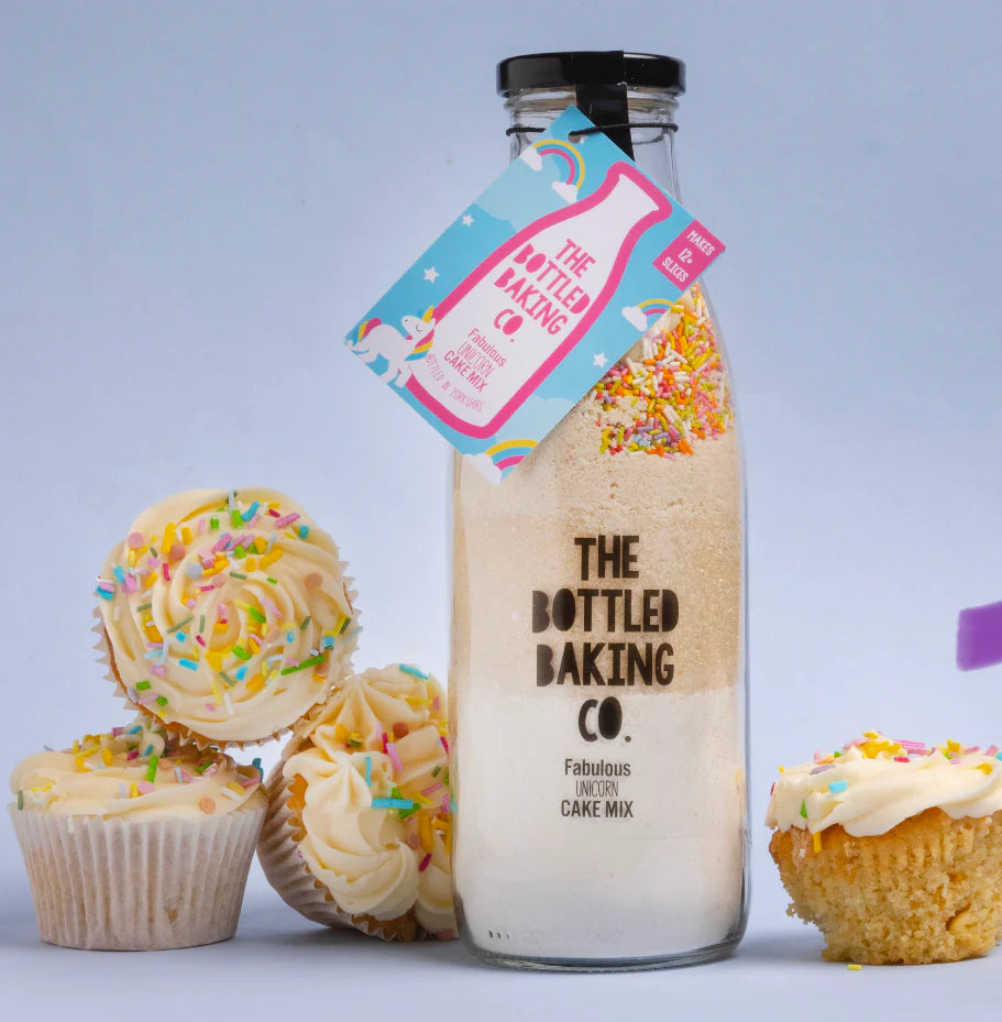 The Bottled Baking Co. | Unicorn Cake Baking Mix by Weirs of Baggot Street