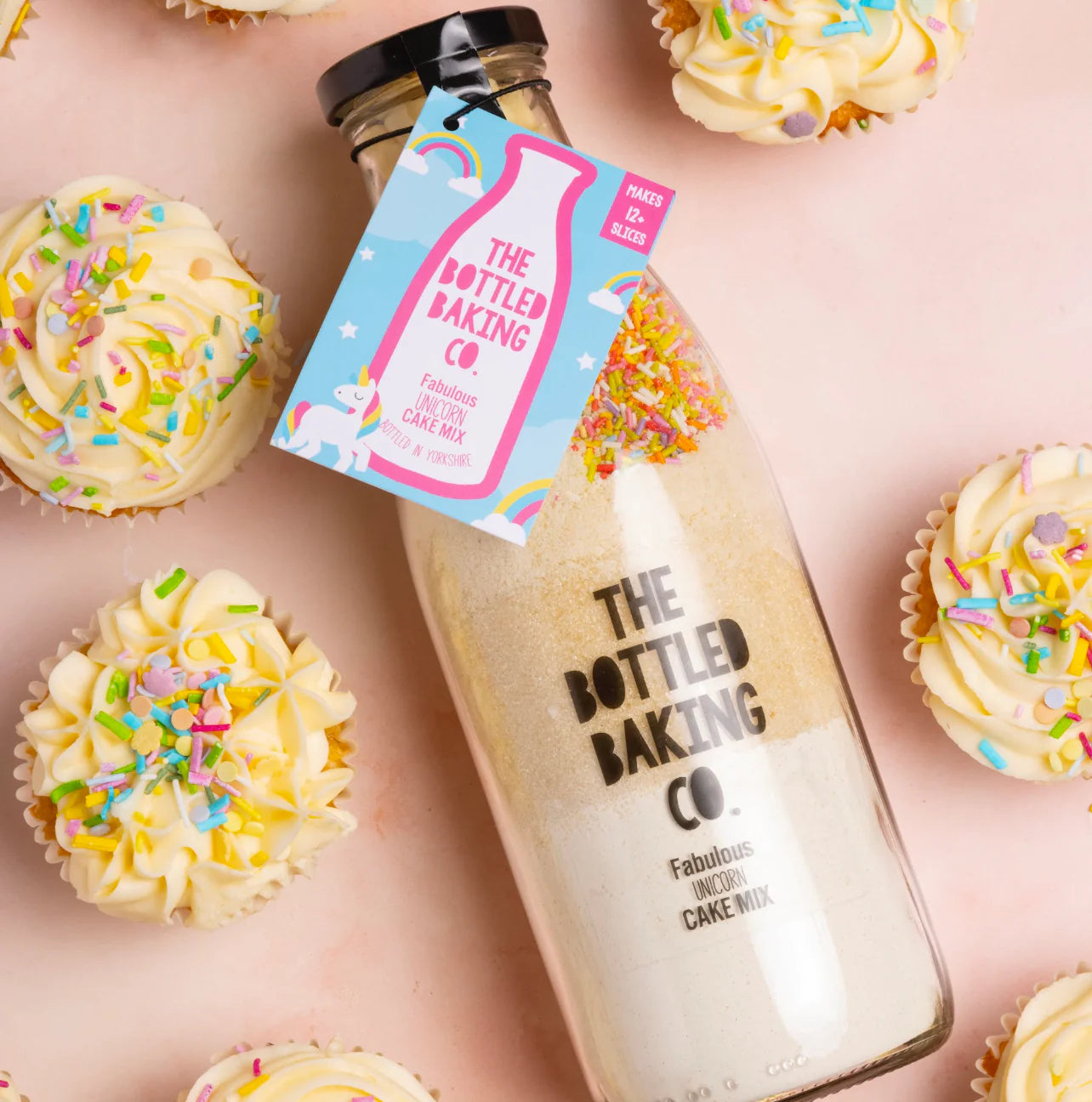 The Bottled Baking Co. | Unicorn Cake Baking Mix by Weirs of Baggot Street