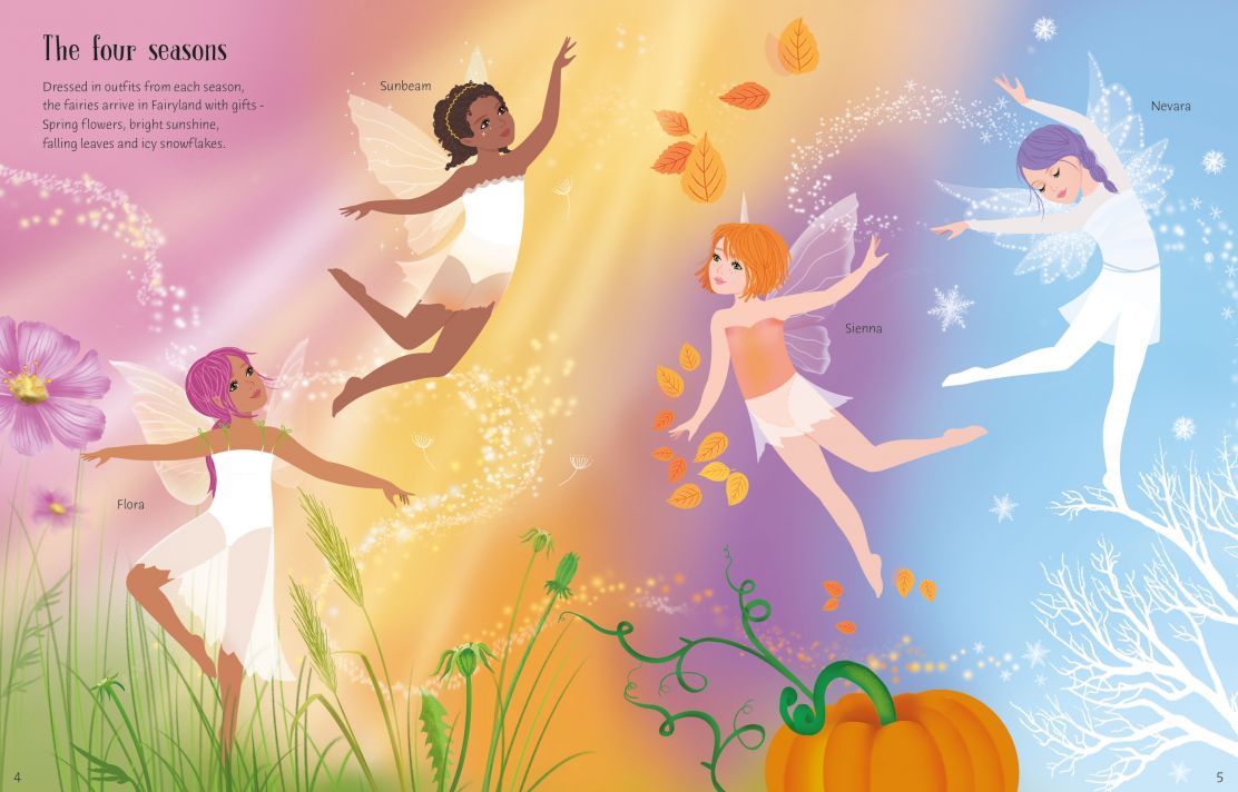 Little Bookworms | Usborne Sticker Dolly Dressing Ballet Fairies by Weirs of Baggot Street
