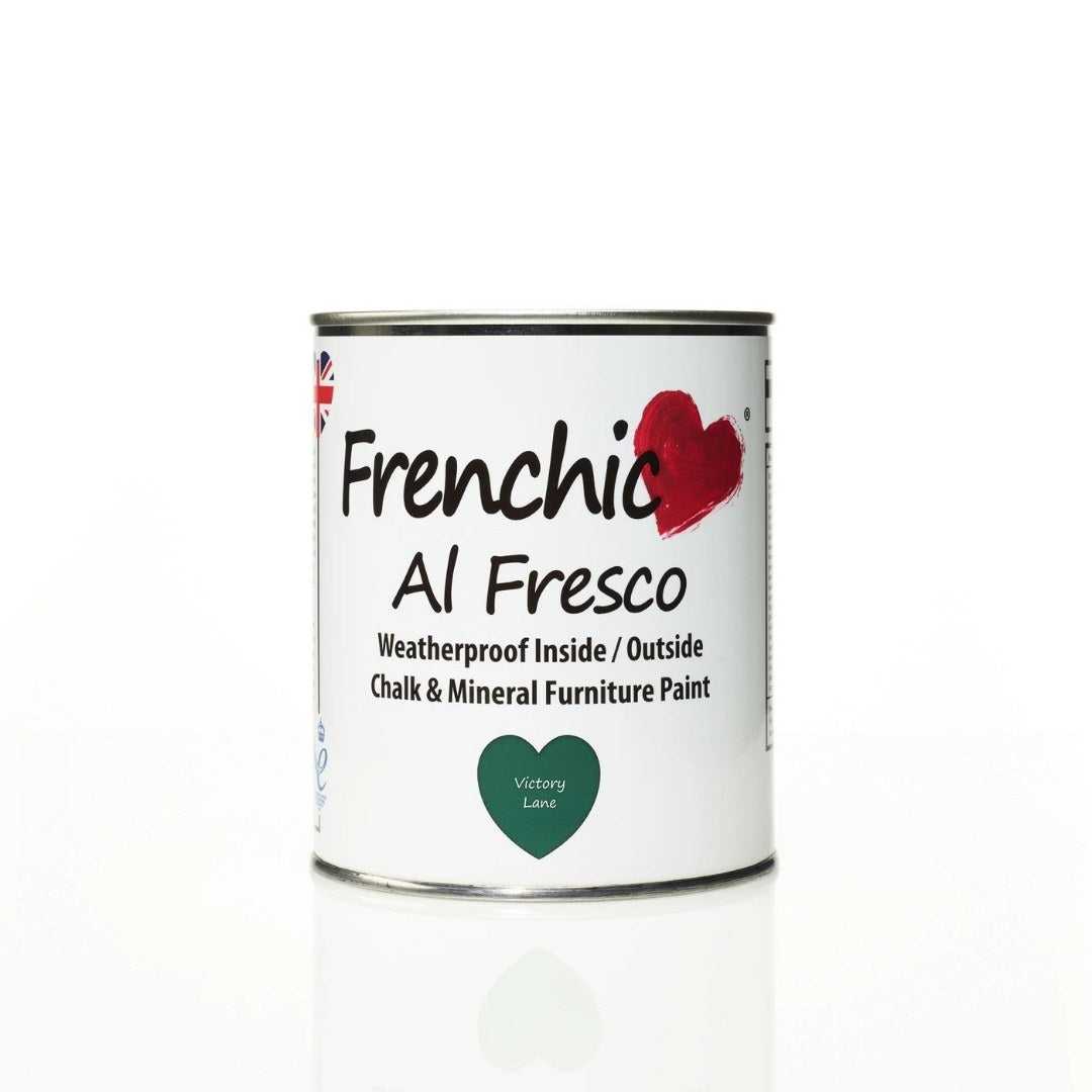 Victory Lane Frenchic Paint Al Fresco Inside _ Outside Range by Weirs of Baggot Street Irelands Largest and most Trusted Stockist of Frenchic Paint. Shop online for Nationwide and Same Day Dublin Delivery