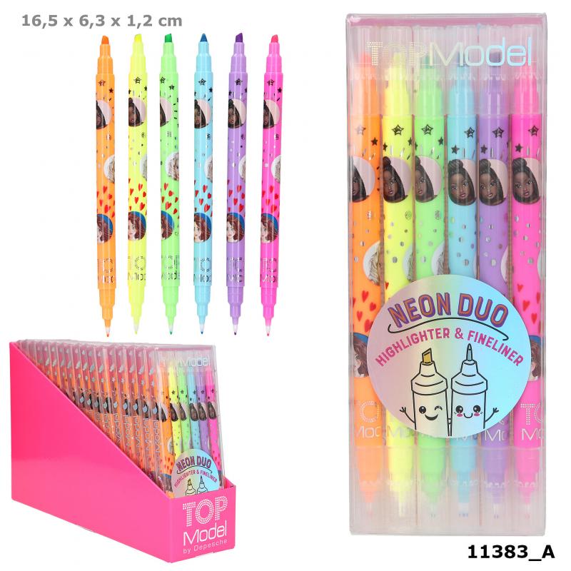 Bubs & Kids | Topmodel Double Highlighter & Fineliner by Weirs of Baggot Street