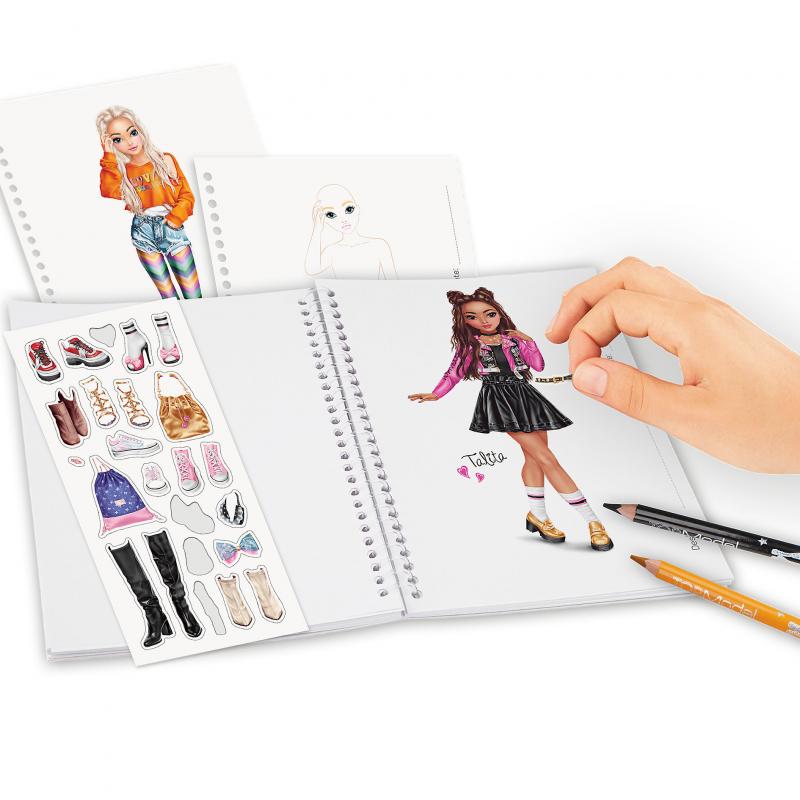 Bubs & Kids | Topmodel Pocket Colouring Book by Weirs of Baggot Street