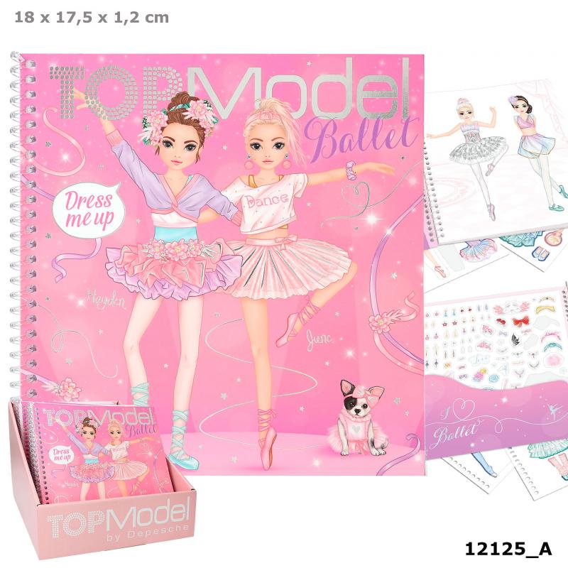 Bubs & Kids | Topmodel Dress Me Up Stickerbook Ballet by Weirs of Baggot Street