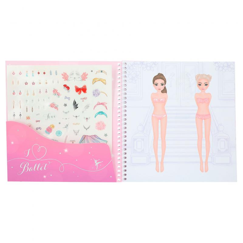 Bubs & Kids | Topmodel Dress Me Up Stickerbook Ballet by Weirs of Baggot Street