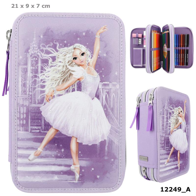 Bubs & Kids | Topmodel Triple Pencil Case Ballet by Weirs of Baggot Street