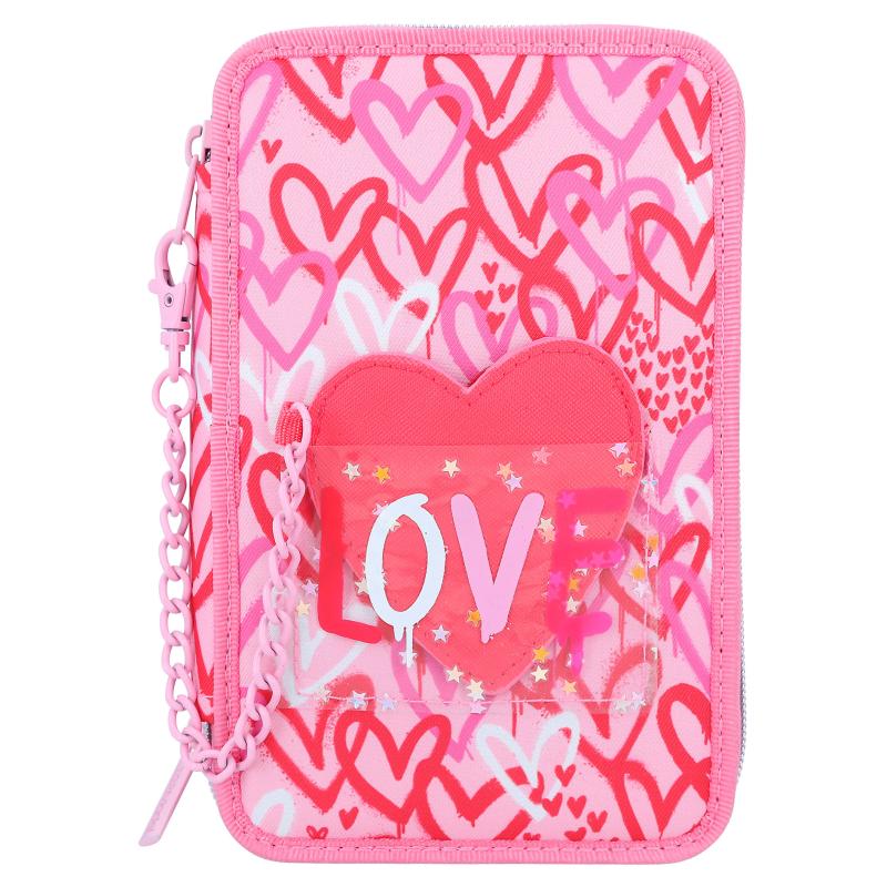 Bubs & Kids | Topmodel Triple Pencil Case One Love by Weirs of Baggot Street