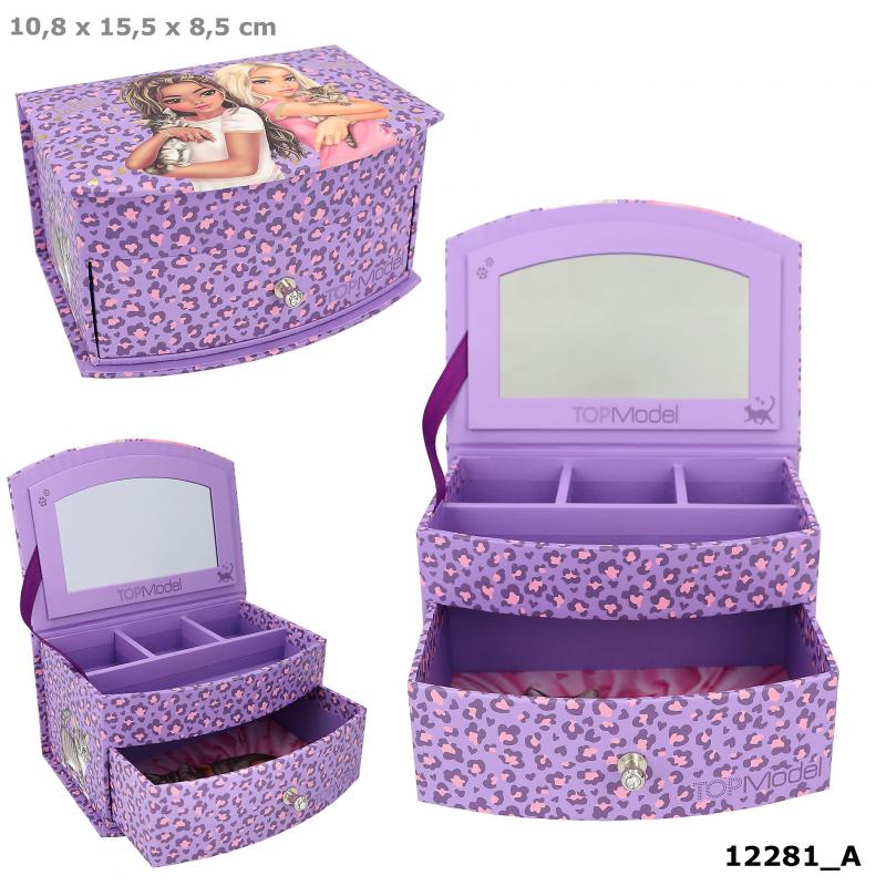 Bubs & Kids | Topmodel Jewellery Box Small Lilac Leo Love by Weirs of Baggot Street