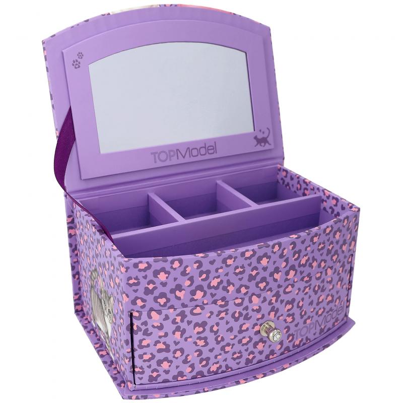 Bubs & Kids | Topmodel Jewellery Box Small Lilac Leo Love by Weirs of Baggot Street