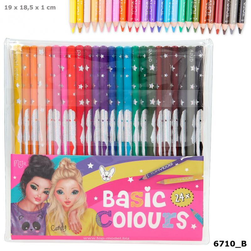 Bubs & Kids | Topmodel Coloured Pencil, 24 Colours by Weirs of Baggot Street
