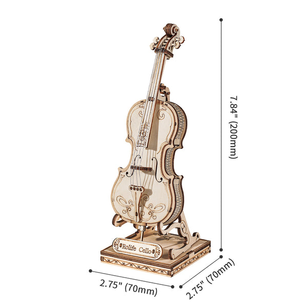 Robotime Cello | Gifts for Him by Weirs of Baggot St