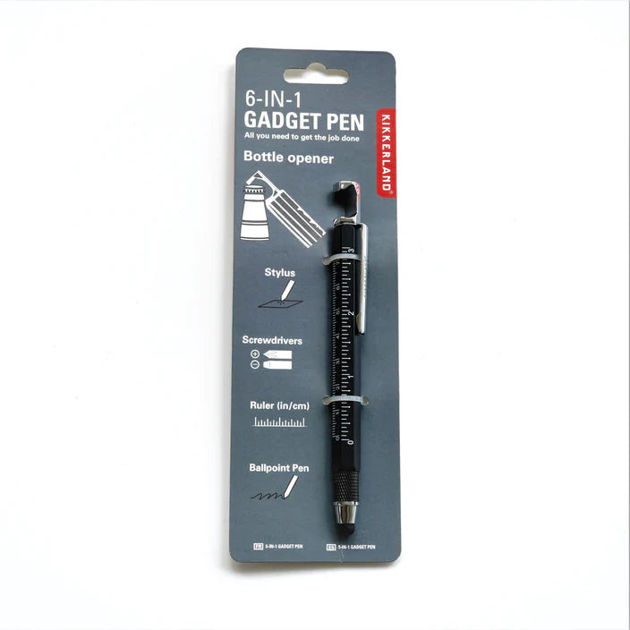 Fab Gifts | Kikkerland - 7 In 1 Gadget Pen by Weirs of Baggot St
