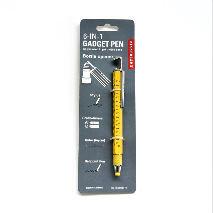 Fab Gifts | Kikkerland - 7 In 1 Gadget Pen by Weirs of Baggot St