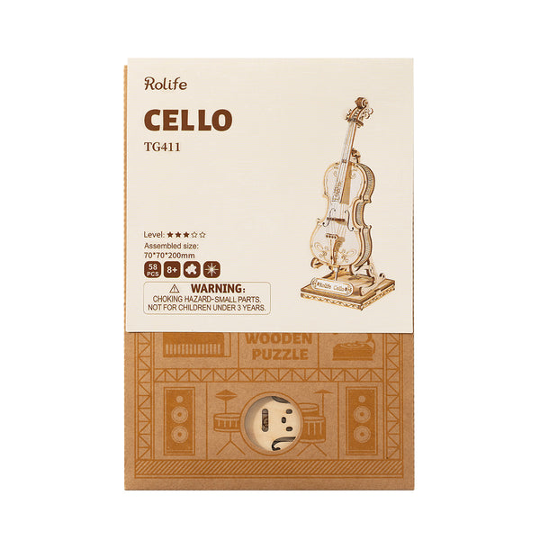 Robotime Cello | Gifts for Him by Weirs of Baggot St