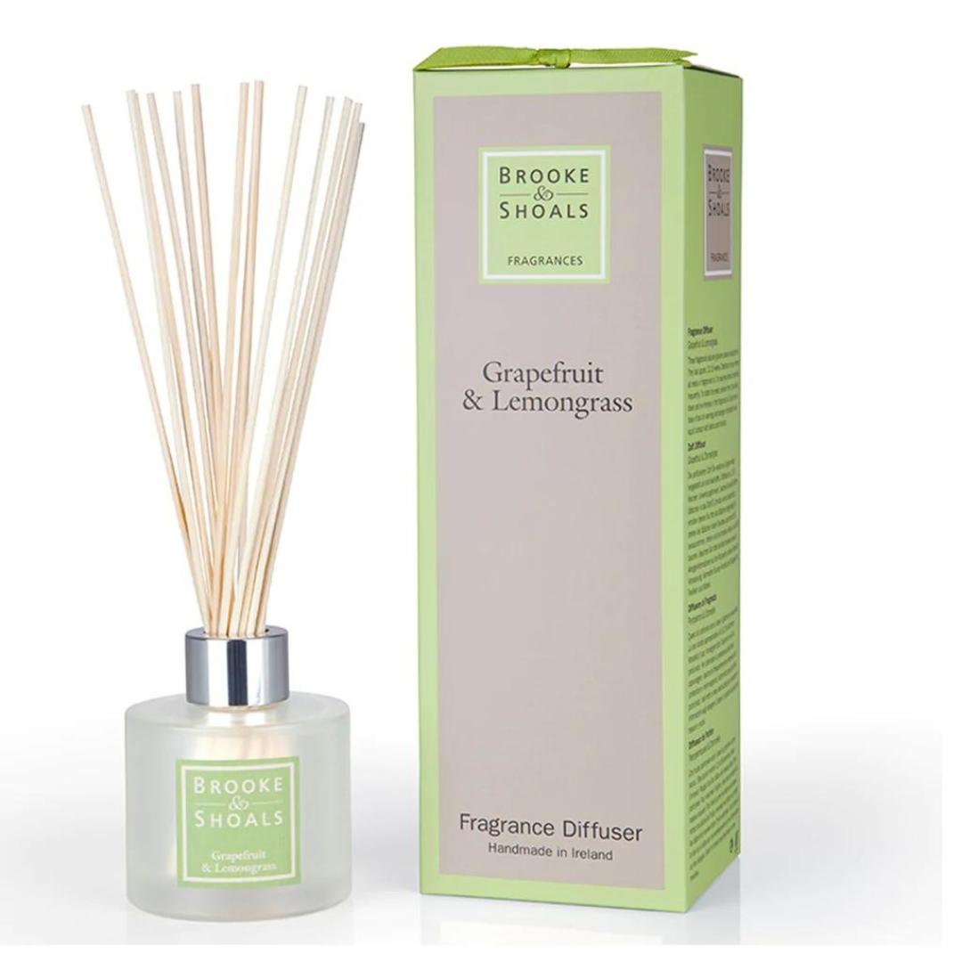 Brooke & Shoals Diffuser Grapefruit & Lemongrass by Weirs of Baggot Street. Celebrating Irish Creators