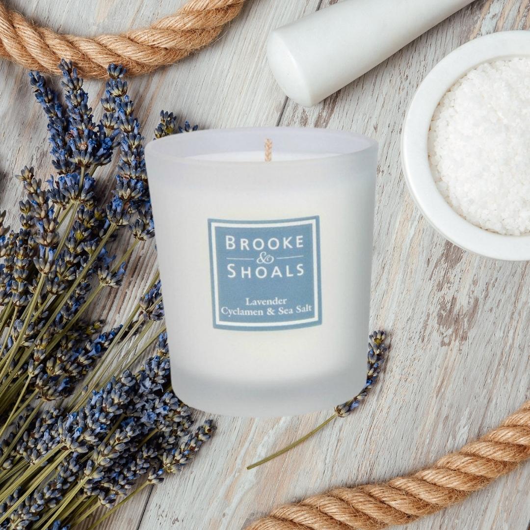 Brooke & Shoals - Lavender, Cyclamen & Sea Salt by Weirs of Baggot Street. Celebrating Irish Creators