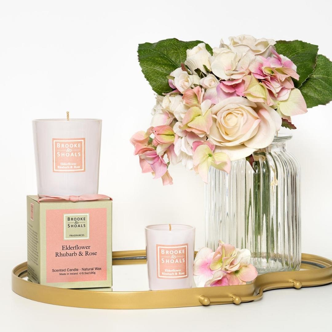Brooke & Shoals Diffuser Elderflower Rhubarb & Rose Weirs of Baggot Street. Celebrating Irish Creators