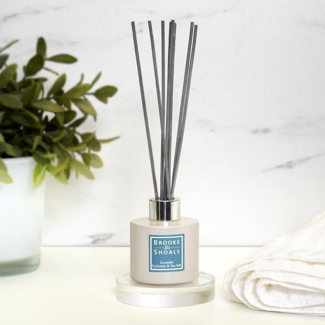 Brooke & Shoals Diffuser Lavender Cyclamen & Sea Salt by Weirs of Baggot Street. Celebrating Irish Creators
