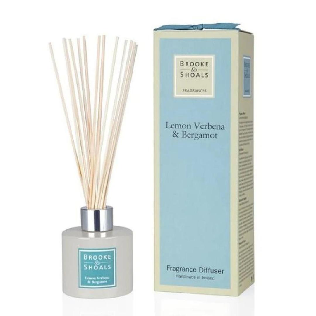 Brooke & Shoals Diffuser Lemon Verbena & Bergamot - Weirs of Baggot Street. Celebrating Irish Creators