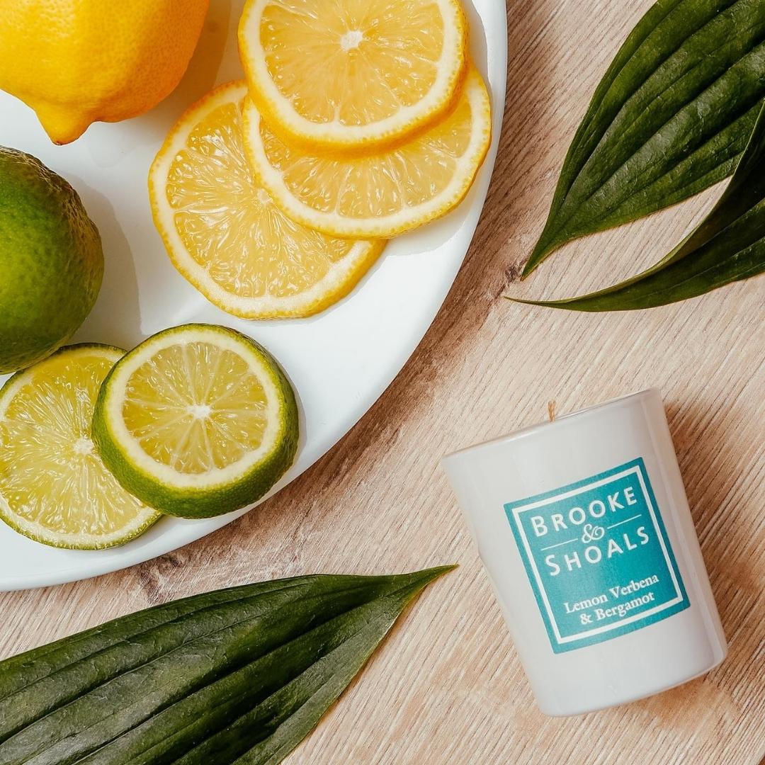 Brooke & Shoals Diffuser Lemon Verbena & Bergamot - Weirs of Baggot Street. Celebrating Irish Creators