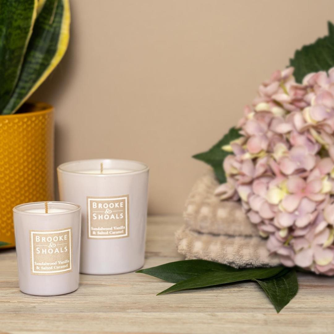 Brooke & Shoals Diffuser - Sandalwood Vanilla & Salted Caramel by Weirs of Baggot Street. Celebrating Irish Creators