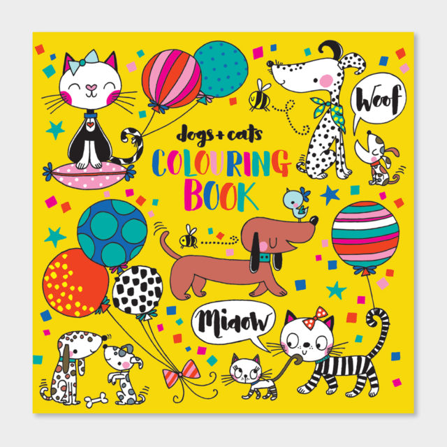 Bubs & Kids - Rachel Ellen Dogs & Cats Colouring Book by Weirs of Baggot Street