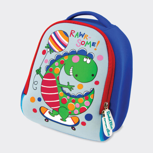 Bubs & Kids - Rachel Ellen Small Neoprene Rucksacks - Dinosaur by Weirs of Baggot Street